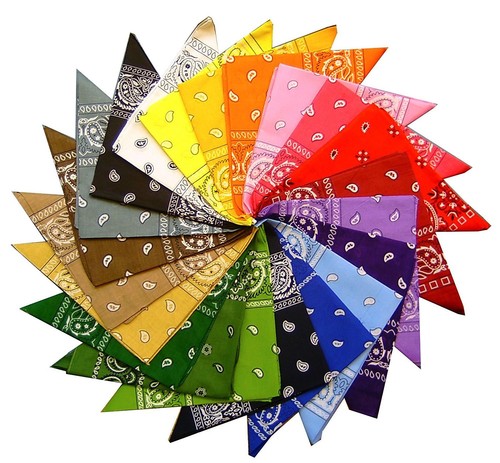 Bandana foulard 100 - %, coton