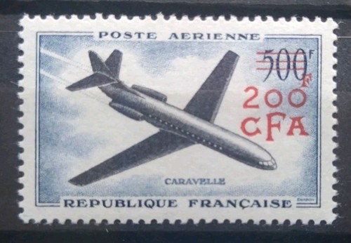 Timbre poste aérienne - poste,