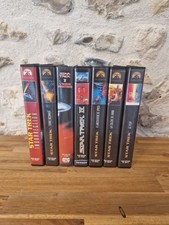 LOT 7 VHS STAR TREK 1 A 6 + INSURRECTION - CASSETTE VIDEO 