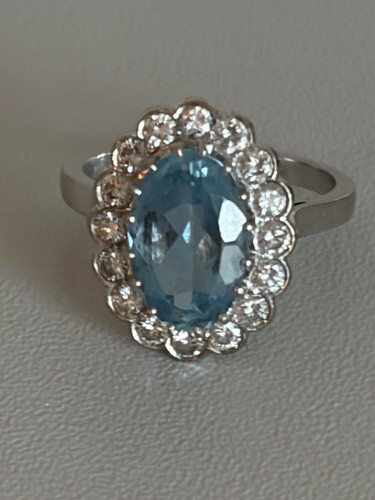 7553 bague gris platine - 7553,
