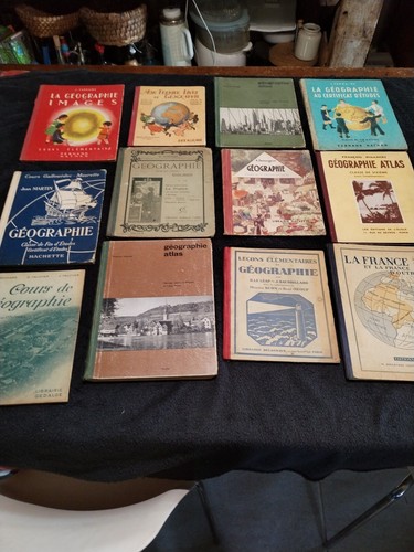 Anciens livres scolaires - livres, de