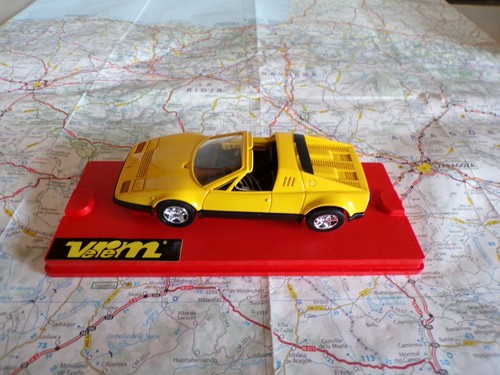 Ferrari 512 cabriolet jaune - ferrari,