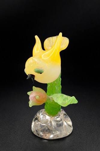 Figurine oiseau verre - figurine,