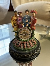 The Beatles Sgt. Pepper's Lonely Hearts Club Band 1993 Franklin Mint Music Box