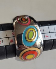 Bijou Bague Swatch Femme En Acier Inoxydable Taille 51