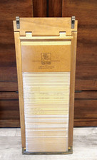 VTG Victor Safe Co. Wood Kardex Visible Recorder Index Card Flat File Postcard