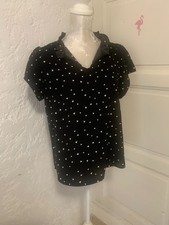 haut blouse manches courtes