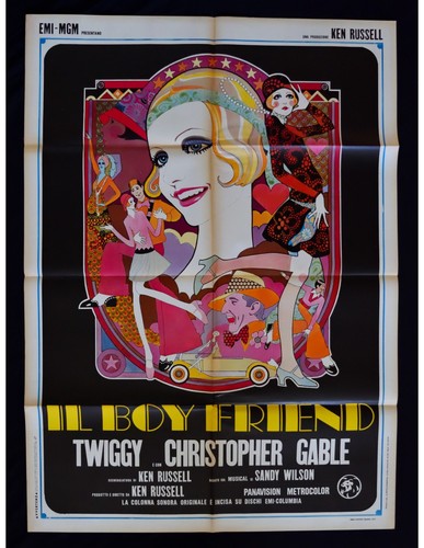 Affiche boy friend - boy, twiggy