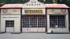 Garage Peugeot 1/43° Kit