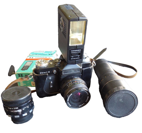 Appareil photo zenith avec - appareil,