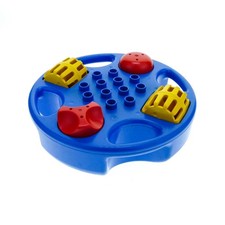 1x LEGO Duplo Primo Swimming Island Blue B-Ware Worn Game Function 2059 bab006