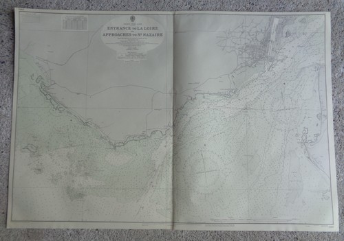 Carte marine france west - carte,