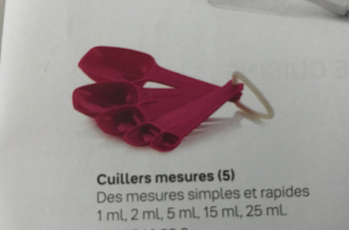 Petites cuillers mesures - petites,