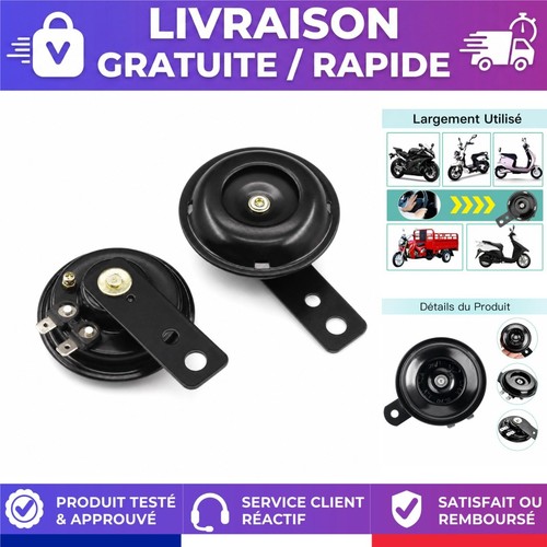 Klaxon moto 12v universel - moto,