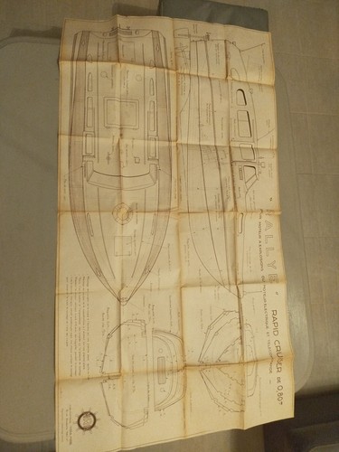 Plan bateau modélisme rallye - plan,