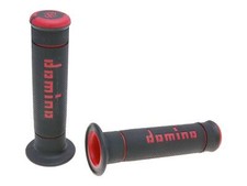 Grips Set Handle Rubbers Domino A240 Trial Black/Red