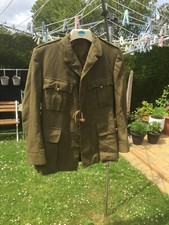 WW2 British Army Royal Artillery Service Dress Jacket Dated 1939