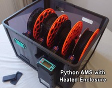 Acrylic Panels for Bambu Python AMS Enclosure PANELS ONLY