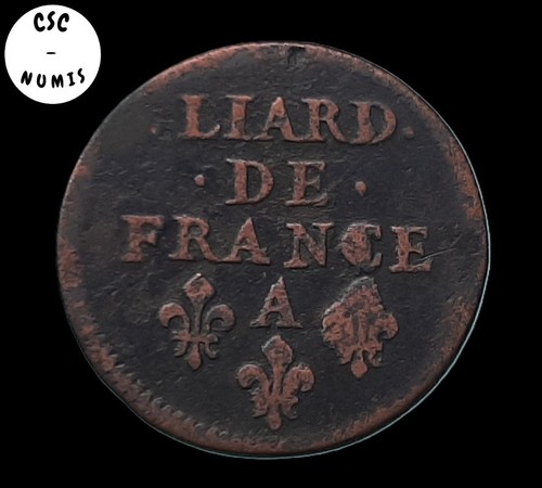 Louis xiv liard - (fc-4),