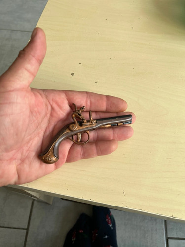 Jouet ancien petit pistolet - , en