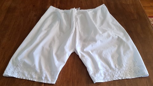 Culotte ancienne ouverte - , en