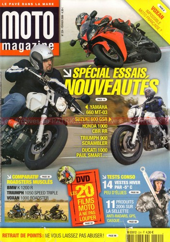 Moto magazine 224 - magazine, bmw