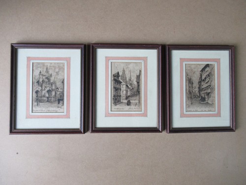 Eaux fortes gravures original - gravures,