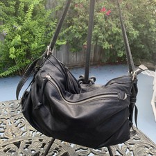 FRANCESCO BIASIA  Large satchel Handbag Black  Leather