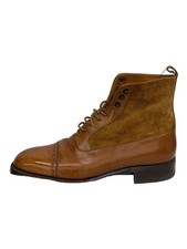 Stefano Bemer/Lace-Up Boots/40.5/Brw 2610