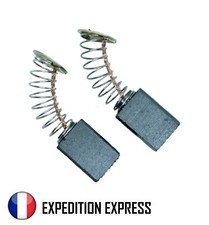 Paire de charbons pour moteur électrique 6x9x13mm Universel Balais Brosses CB411