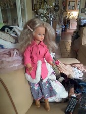 POUPEE CATHY DE BELLA   blonde bottes bella et manteau