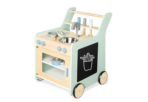 Cuisine sur roulettes avec - cuisine,