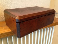 Superbe CAISSE BOITE COFFRE EN BOIS  rangement art populaire belle facture 