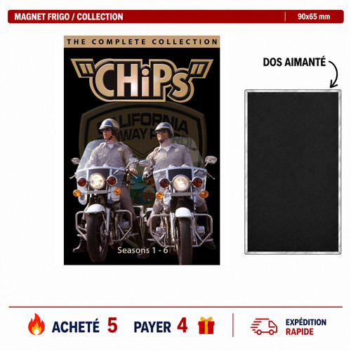 Magnet frigo chips série - chips,