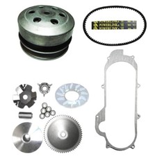 Bintelli Sprint Escape Flash 50cc Scooter Front and Rear Clutch, Belt & Gasket