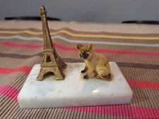 Souvenir de paris sur plaque