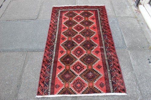 Tapis vintage oriental fait - tapis,