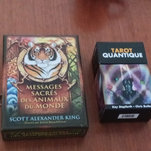 Lot cartes tarot/oracle