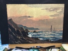 MARINE HUILE SUR ISOREL