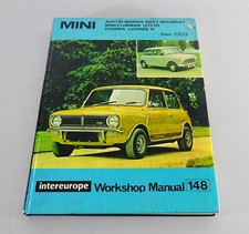 Repair Manual Austin Morris Mini + Cooper + Clubman from year of manufacture 1959