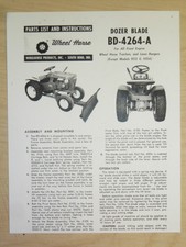 1963 WHEEL HORSE TRACTOR