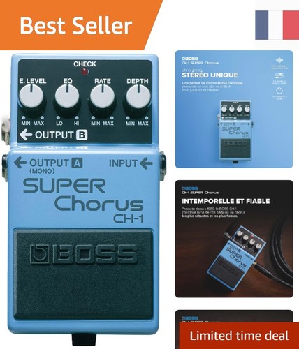 Pédale boss super chorus - super,