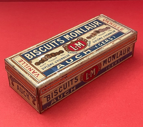 Ancienne boite publicitaire - boite,