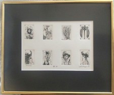 Taga Shin Copperplate Etching Edogawa Ranpo Eros Fetish Art