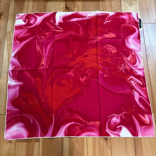 Foulard soie motif - soie,