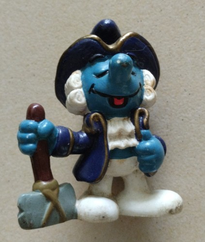 Figurine schtroumpf george - figurine,