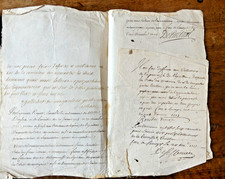 1719 letter from Baron Le Tonnelier de Breteuil on the imposition of Peyrilhac