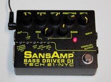 Tech 21 SansAmp Bass Driver DI V2 Bass Guitar Pedal