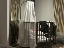 stokke sleepi bed + extension and mattress For Both, Canopy