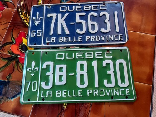 Lot plaques - lot, 2
